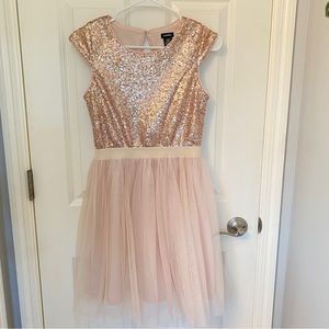 white christmas dresses Milan Dress in Champagne by Elle Zeitoune main image 0